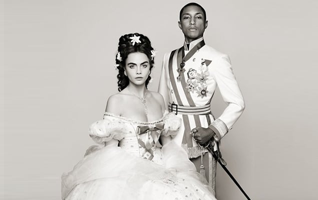 Banner image for Chanel New Short Film Reincarnation Starring Pharrel and Cara Delevingne