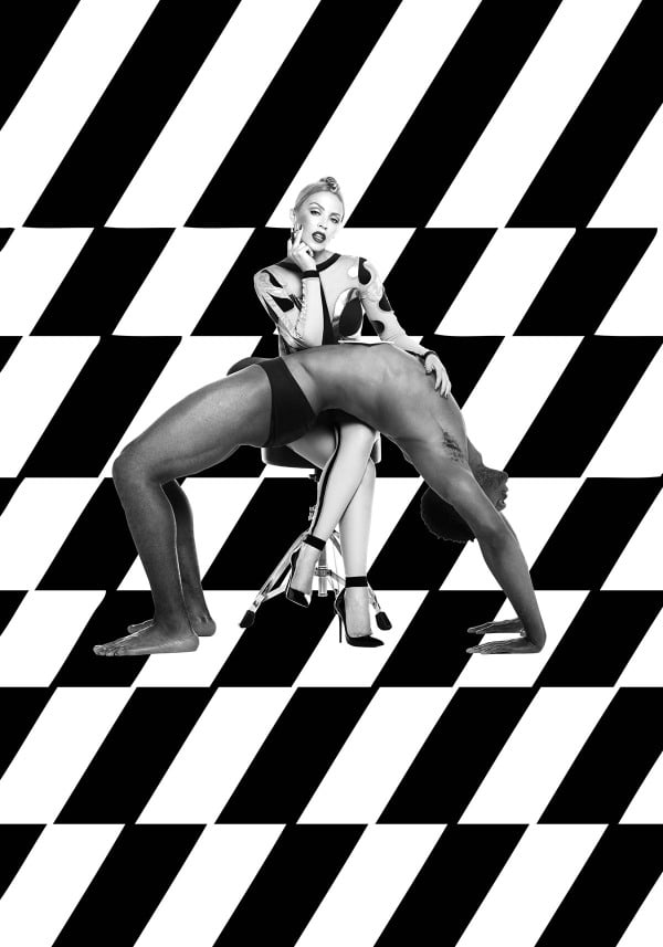 Banner image for Designer Mat Maitland Gives Kylie Minogue a Surrealist Makeover