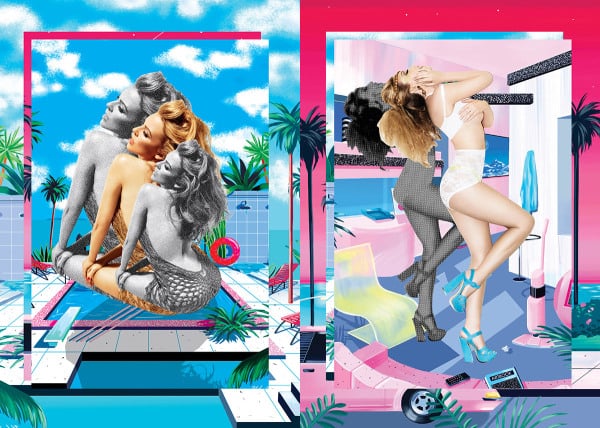 Banner image for Designer Mat Maitland Gives Kylie Minogue a Surrealist Makeover