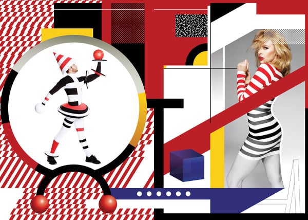Banner image for Designer Mat Maitland Gives Kylie Minogue a Surrealist Makeover