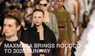 Banner image for Maxmara Brings Rococo to 2026 Runway