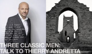 Banner image for Three Classic Men:talk to Thierry Andretta